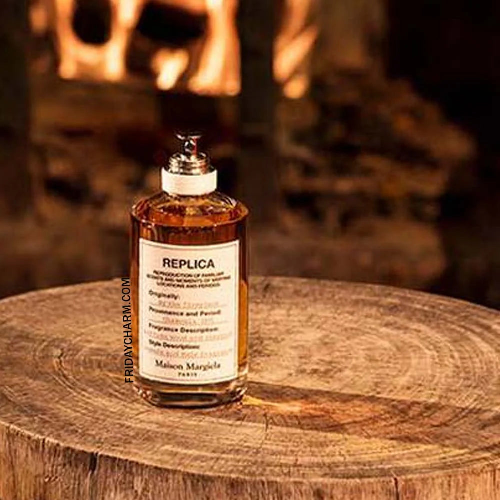 Maison Margiela by the fireplace